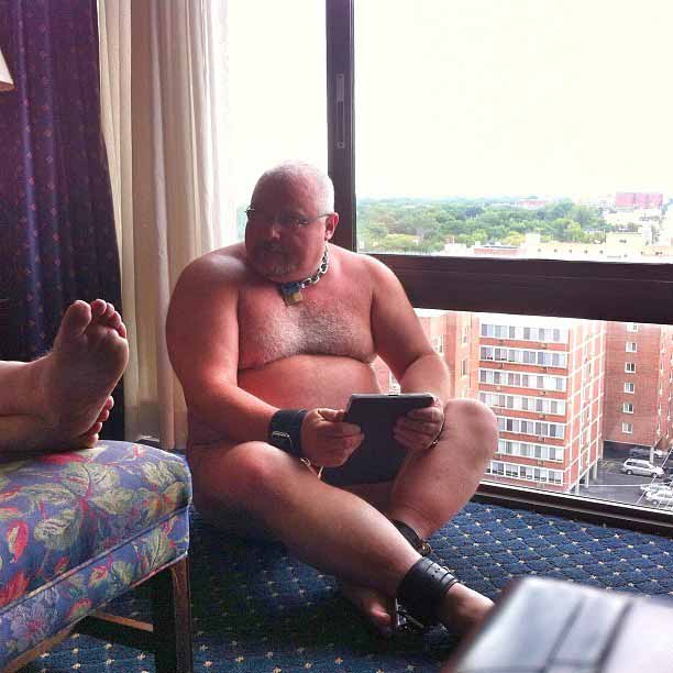 Worship meaty hunk feet