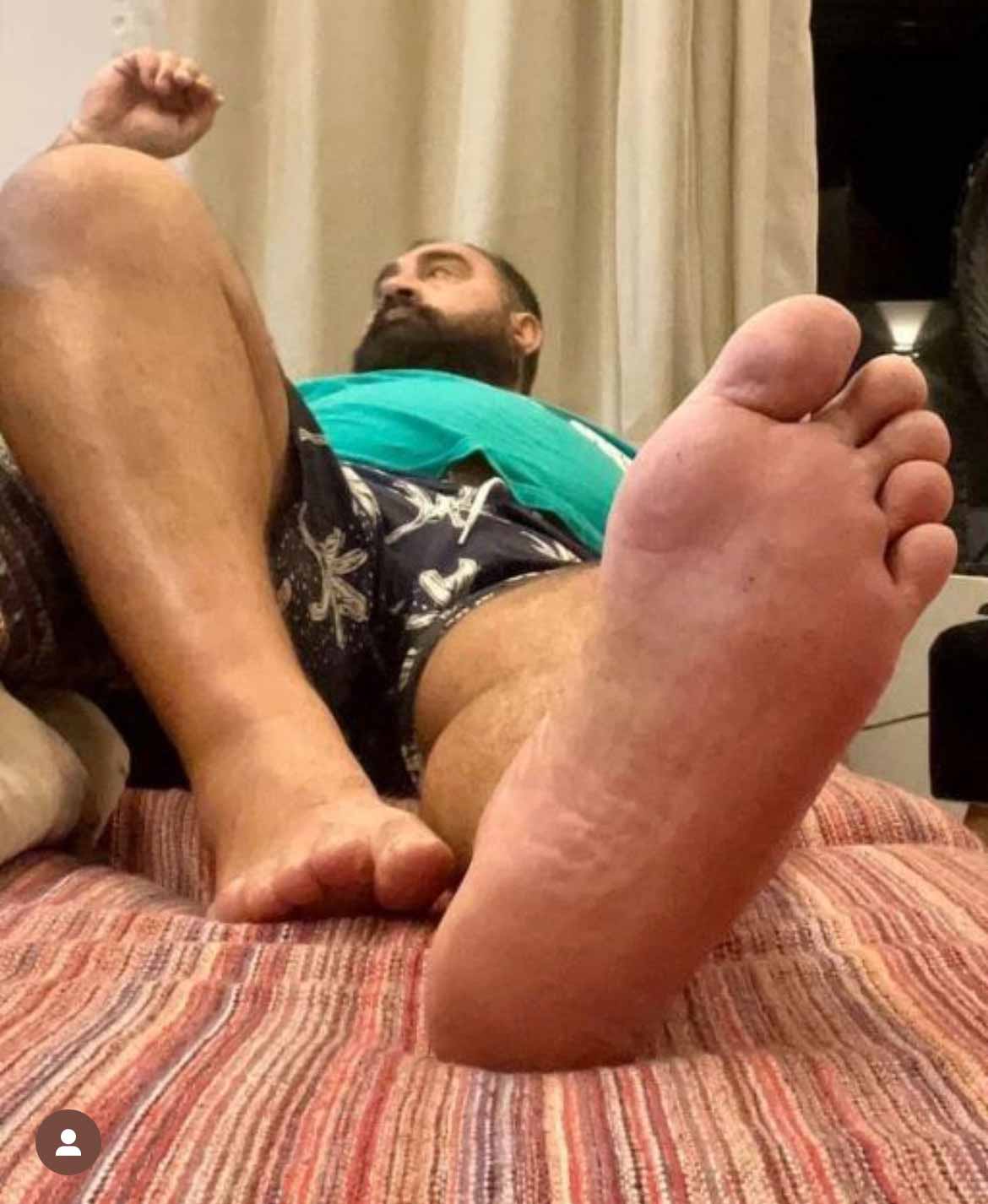 Look these Size 14 worker feet soles