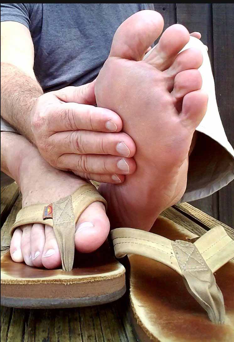 Look these burly chub toes