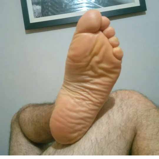 Worship thick daddy bear soles