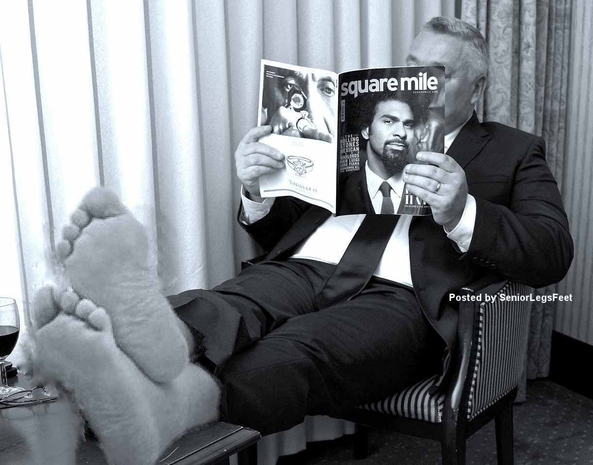 Look these old alpha male toes
