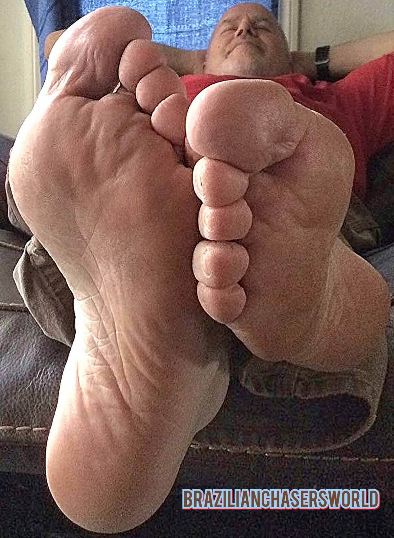Look these large brute feet