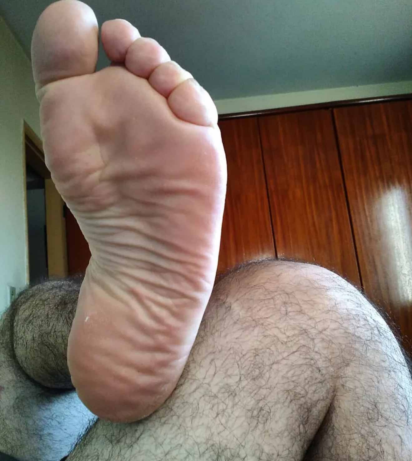 Drool over worship hunk paws