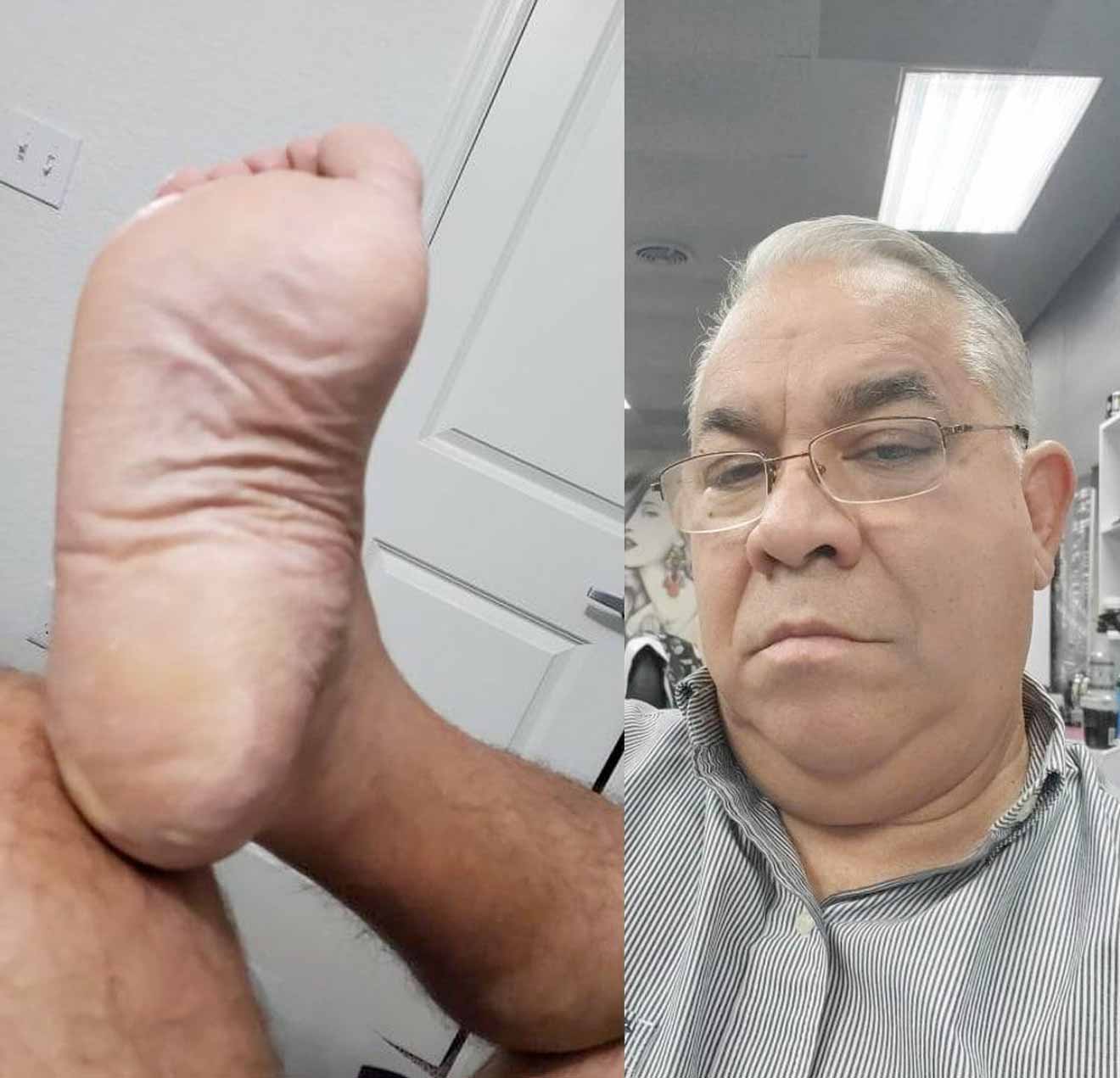 Look these thick straight man soles