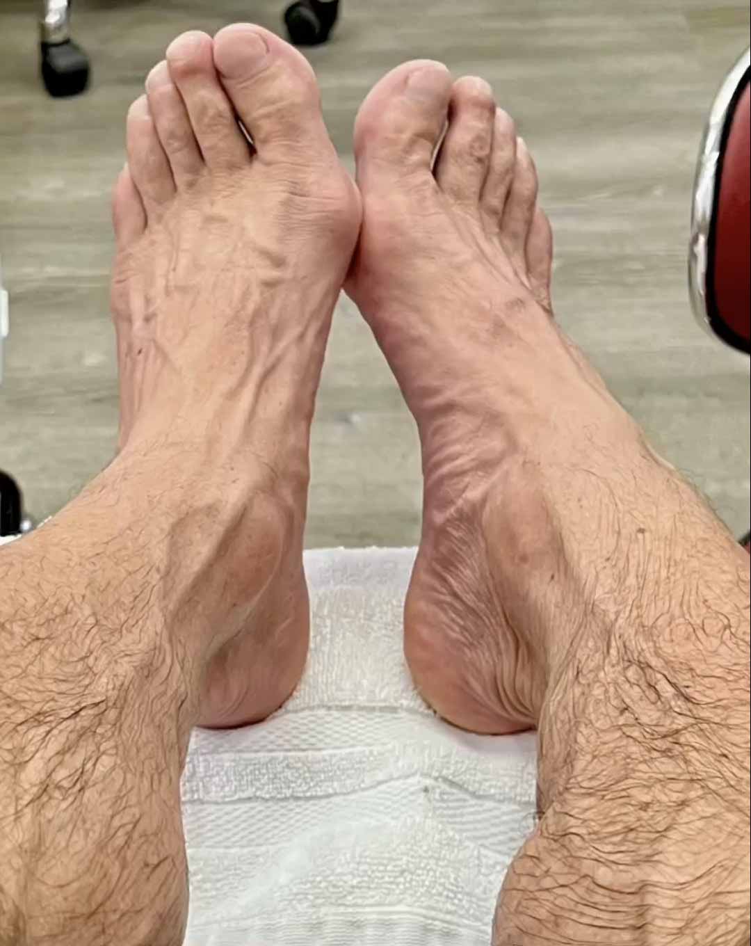 Look these old married feet